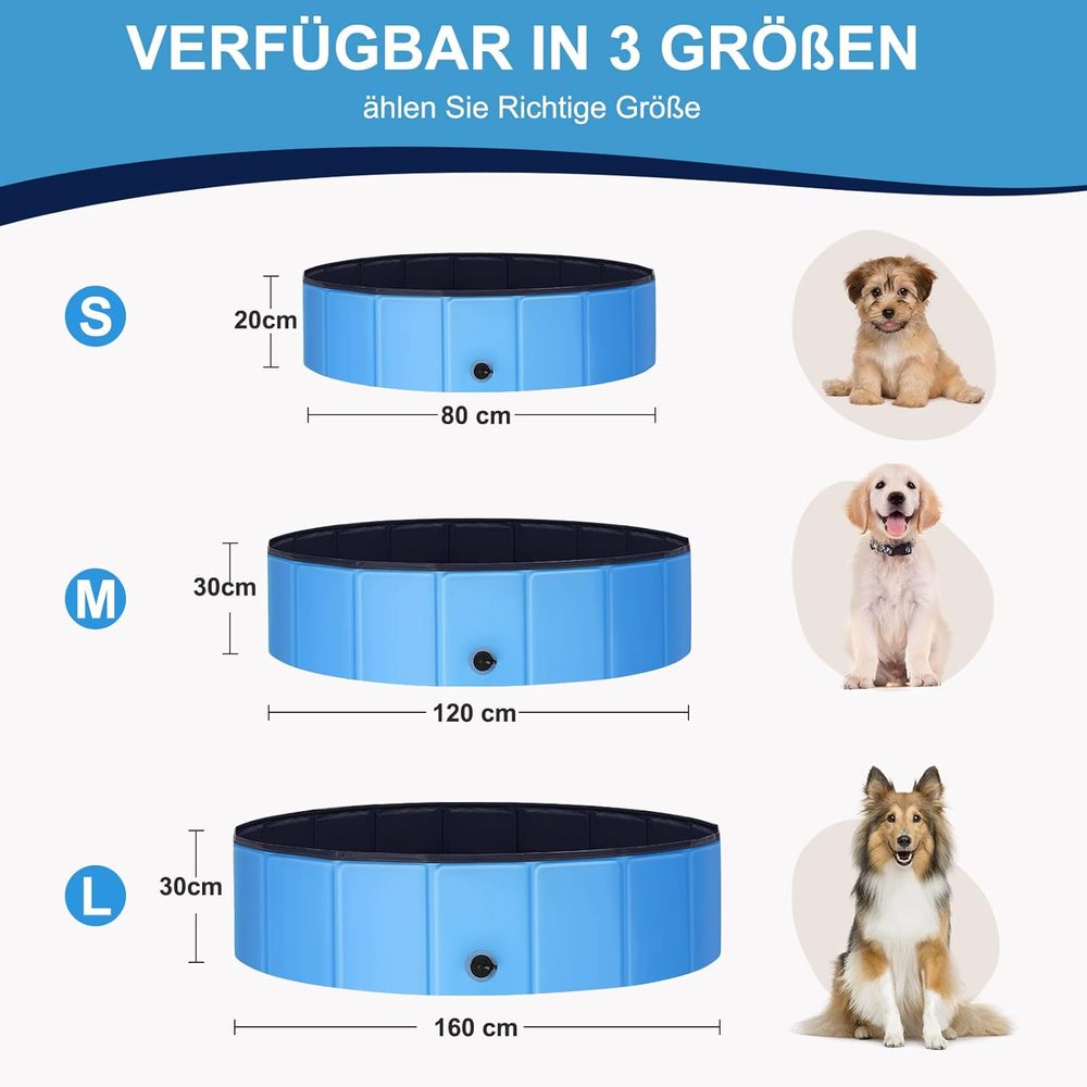 Ezilif verschleißfester 0,6-mm-Pool mit Schlauchadapter, 80 / 120 / 160 cm — 2