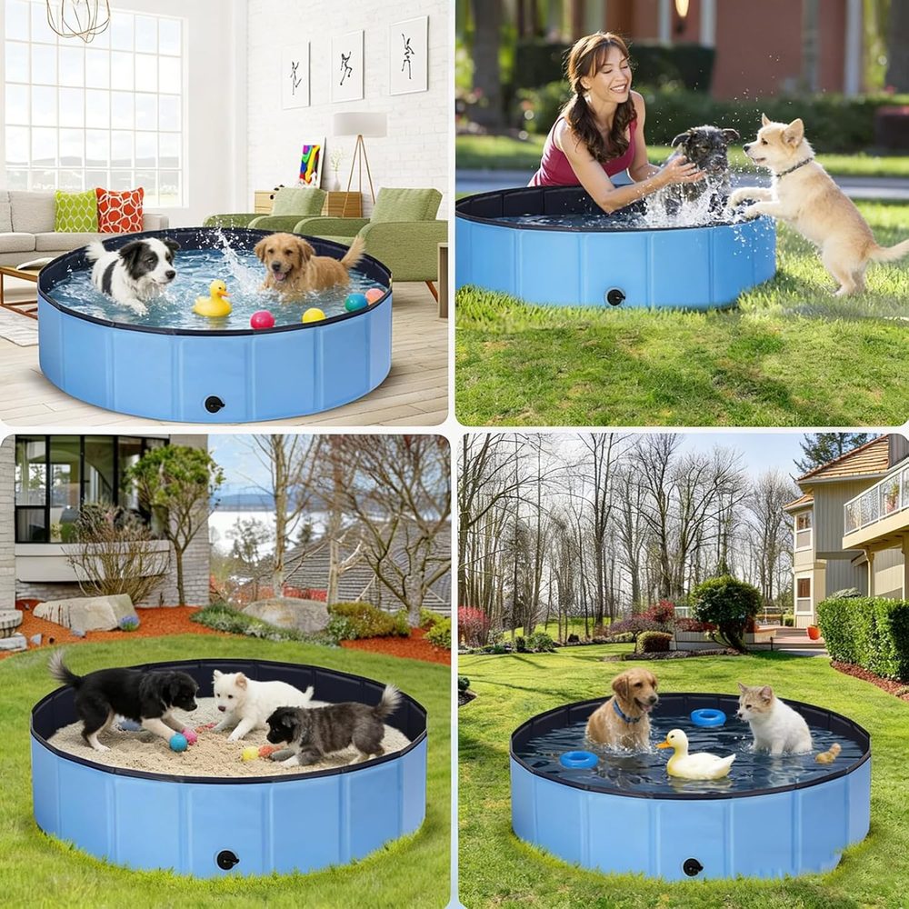 Ezilif verschleißfester 0,6-mm-Pool mit Schlauchadapter, 80 / 120 / 160 cm — 8