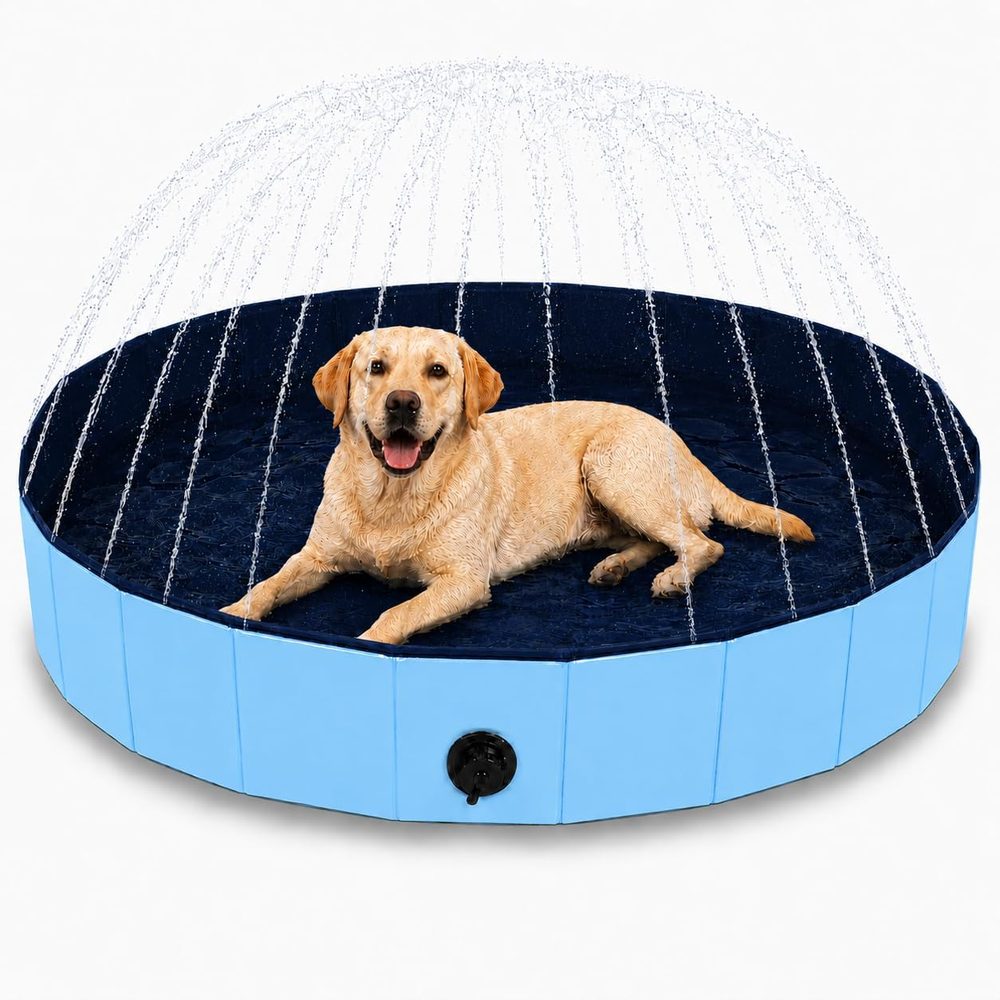 Shallow mini pool for puppies and cats, 50 cm — 10
