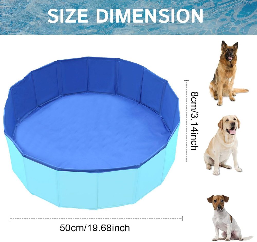 Shallow mini pool for puppies and cats, 50 cm — 2