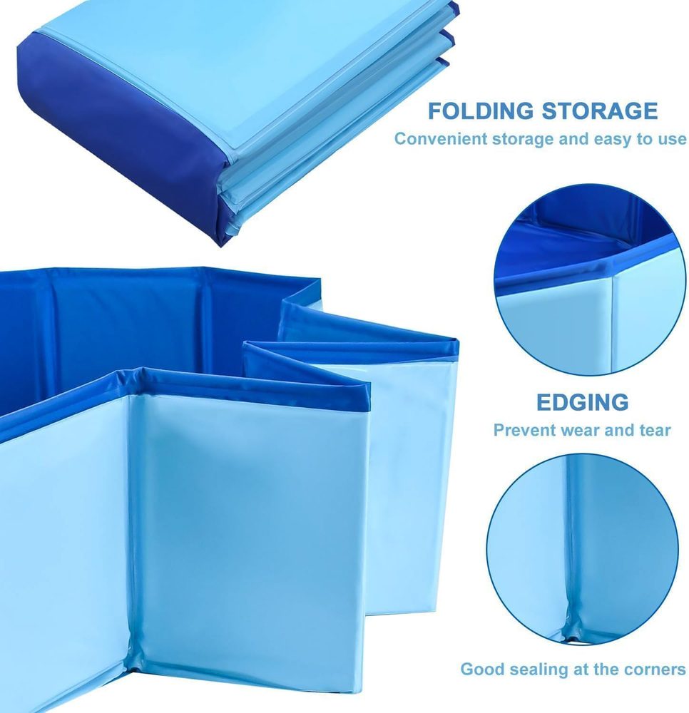 Shallow mini pool for puppies and cats, 50 cm — 3
