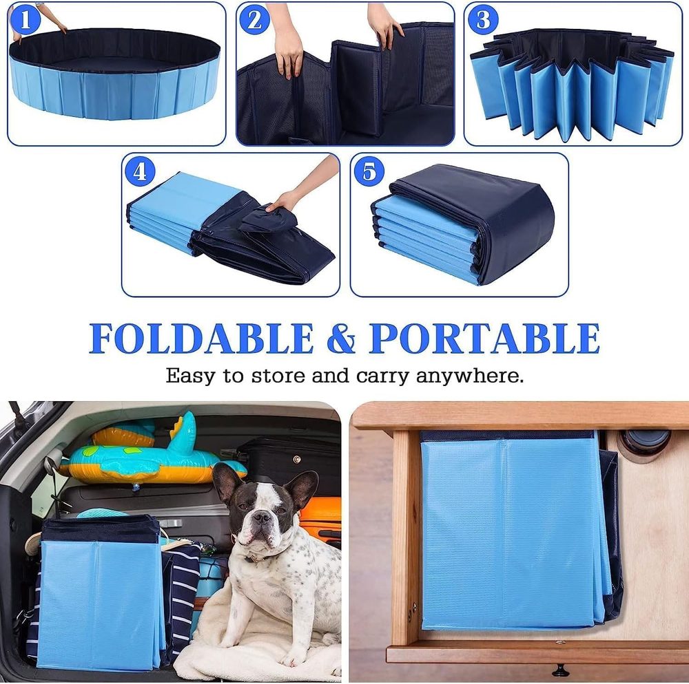 Shallow mini pool for puppies and cats, 50 cm — 5