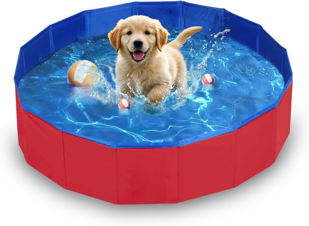 Shallow mini pool for puppies and cats, 50 cm — 9