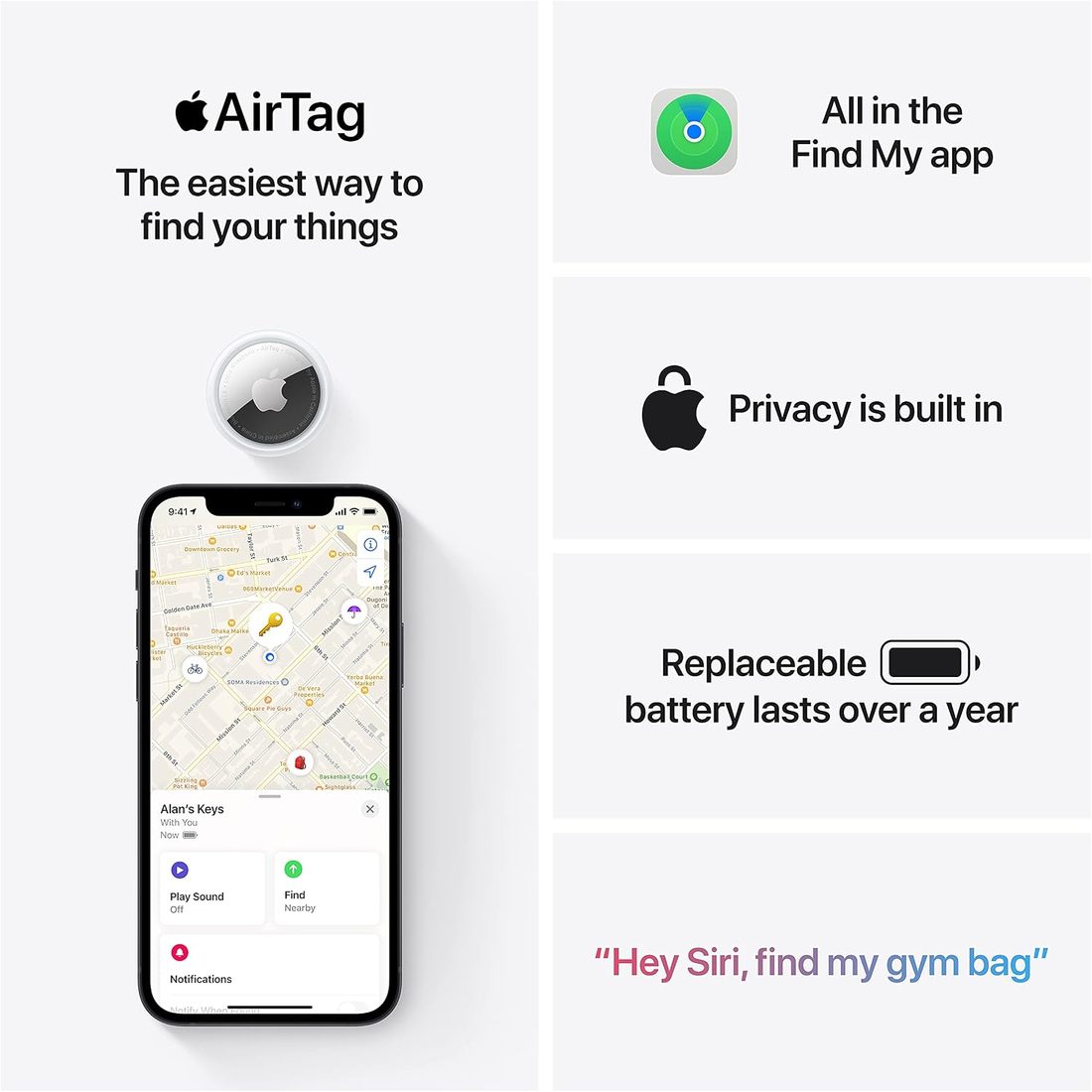 GPS-метка Apple AirTag — фото 6