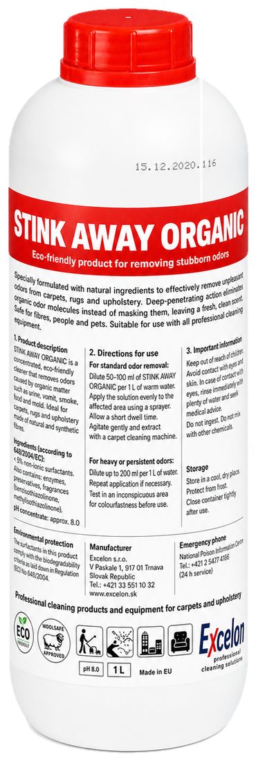 STINK AWAY ORGANIC — нейтрализатор запахов