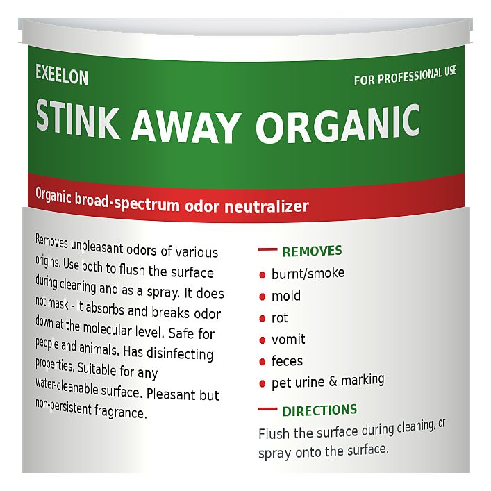 STINK AWAY ORGANIC – εξουδετερωτής οσμών - Φωτογραφία 2