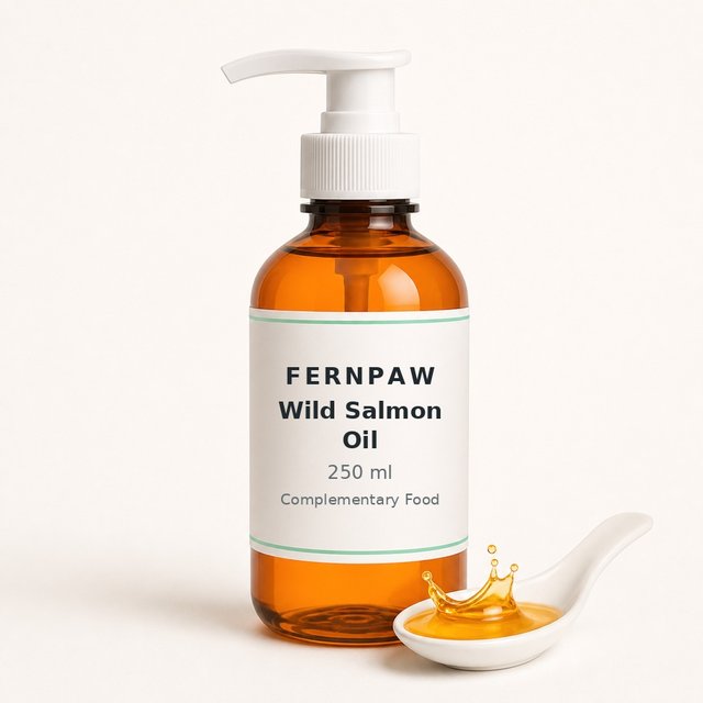Wild salmon oil with dispenser, 250 ml