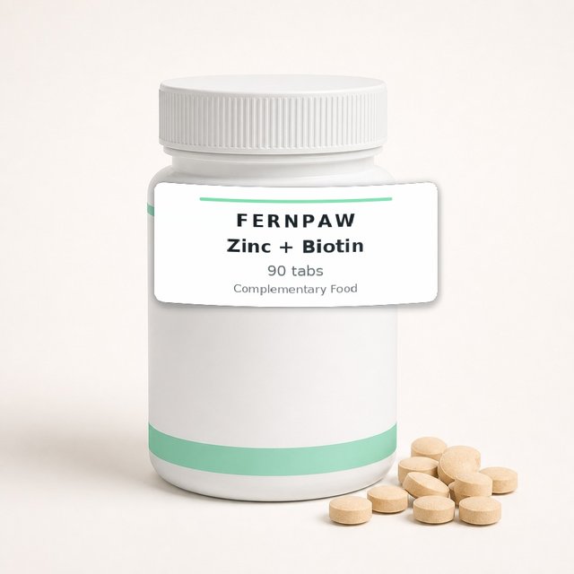 Zinc and Biotin for Skin and Coat, 90 tablets