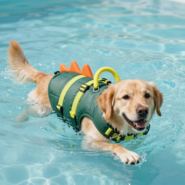 Dog life jacket — 8 animal designs